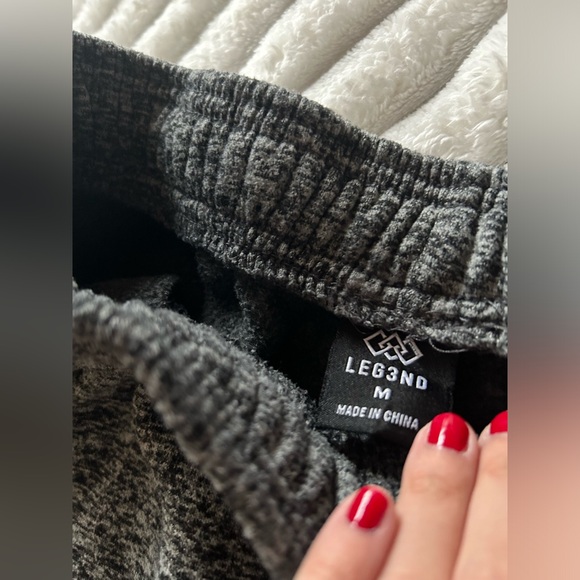 Leg3nd fleece men's straight leg jogger sweatpants - Picture 3 of 4